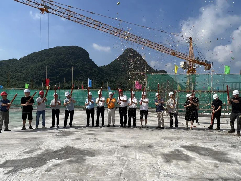 Full topping out! Another biomedicine industry project in Shaoguan High-tech Zone is about to be completed